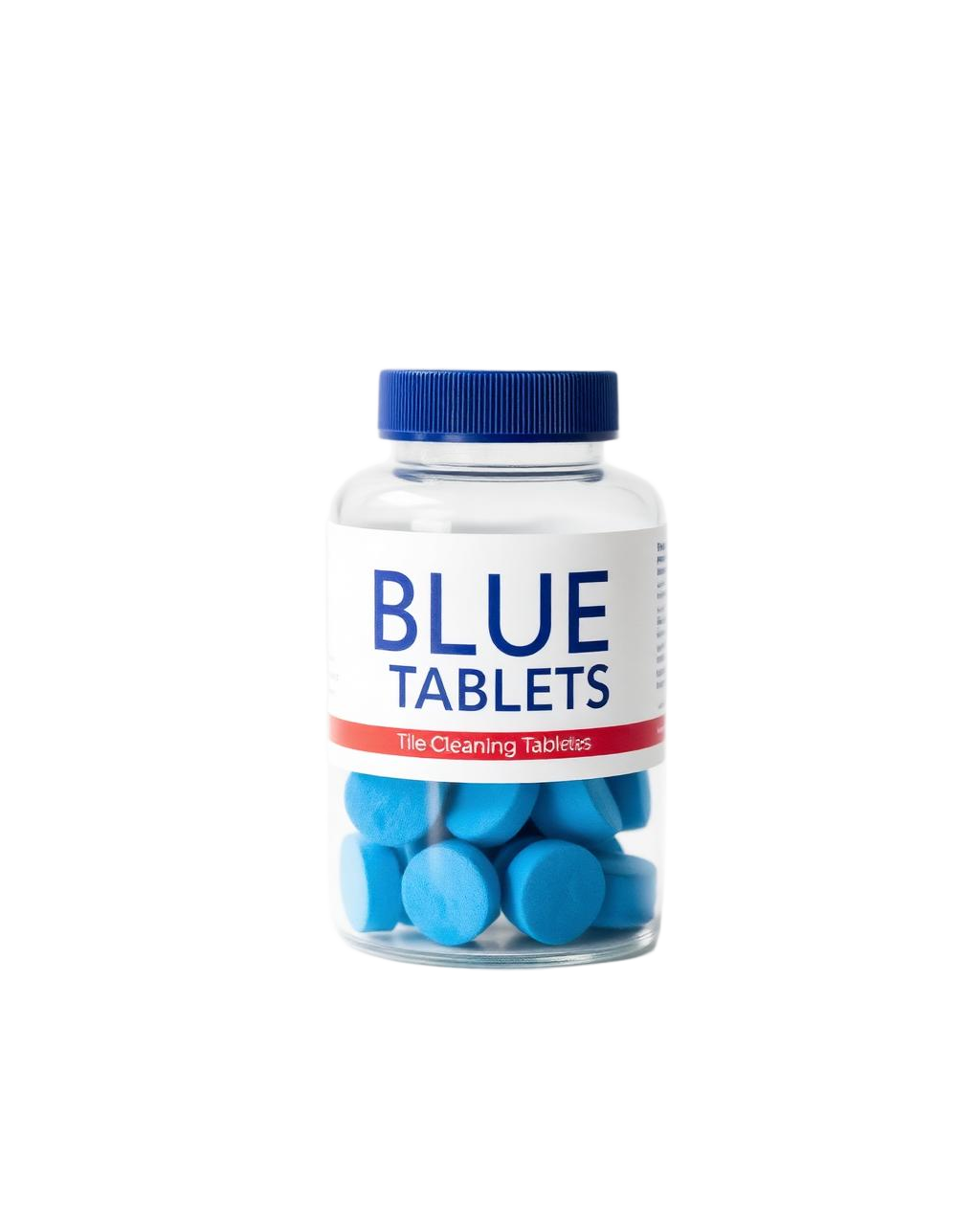 Rayshop Premium Tile Cleaning Tablets (16 Blue Tablets) — shot 1